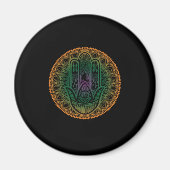 Lucky Charm Amulet Magic Powers Chakra Spiritueel  Magneet (Voorkant)