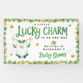 Lucky Charm-Baby shower Spandoek (Horizontaal)