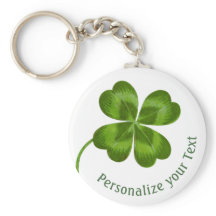 Lucky Charm Clover  Gepersonaliseerd Goed Luck