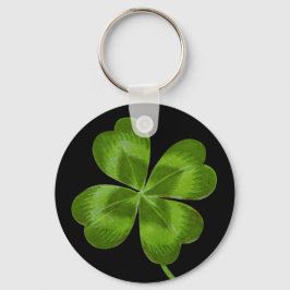 Lucky Charm Clover  Shamrock Good Luck Sleutelhanger