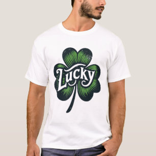 Lucky Charm Clover St Patrick's Day T-shirt