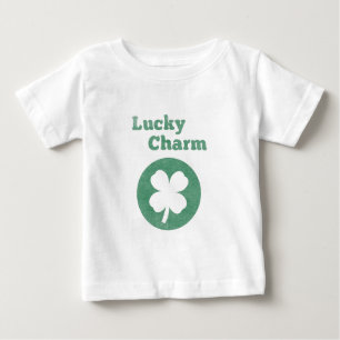Lucky Charm Clover voor geluk Baby T-shirt