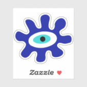 Lucky Charm Evil Eye-symbool Sticker (Vel)