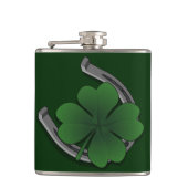 Lucky Charm Flask St. Patrick's Luck Drink Flask Heupfles (Voorkant)