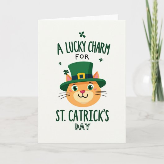 Lucky Charm For Husband Card Kaart (Voorkant)