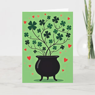 Lucky Charm Glowing Ketelkaart Kaart