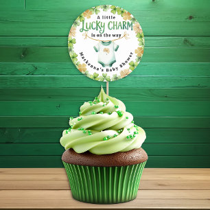 Lucky Charm Iers Baby shower voor Sticker