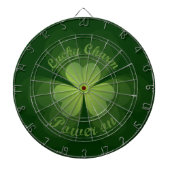 Lucky Charm ingeschakeld Dartbord (Voorkant)