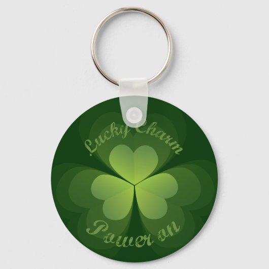 Lucky Charm ingeschakeld Sleutelhanger (Voorkant)