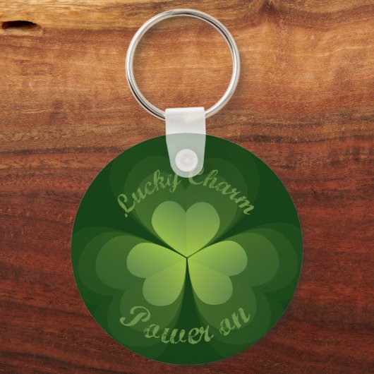 Lucky Charm ingeschakeld Sleutelhanger (Voorkant)