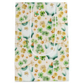 Lucky Charm Irish Baby shower Gift Bag Medium Cadeauzakje (Achterkant)