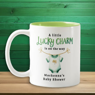 Lucky Charm Irlandais Baby shower café Mug