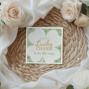 Lucky Charm Klaver Baby Shower Servet