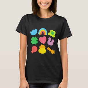 Lucky Charm Patricks Day Pot Met Goud Ierse Shamro T-shirt
