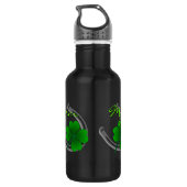 Lucky Charm Personalized Lucky Bottle Waterfles (Achterkant)