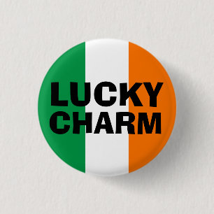Lucky Charm Ronde Button 3,2 Cm