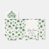 Lucky Charm St. Patricks Day Baby shower Bedankdoosjes (Uitgevouwen)