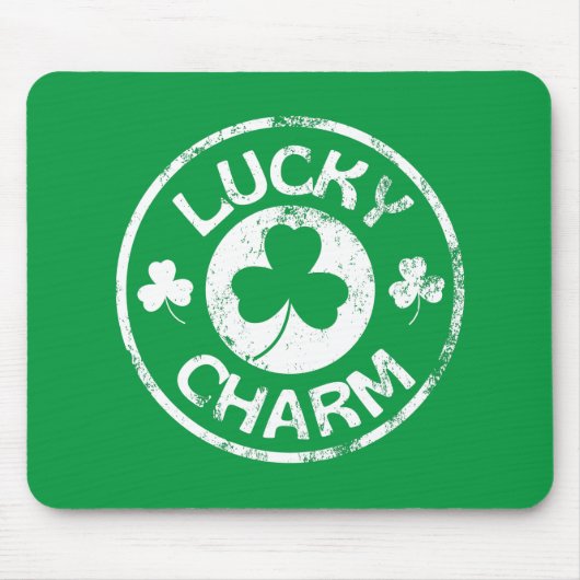 Lucky Charm  St Patrick's Day Muismat (Voorkant)