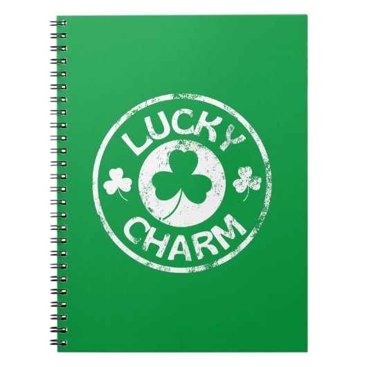 Lucky Charm St Patrick's Day Notitieboek (Voorkant)