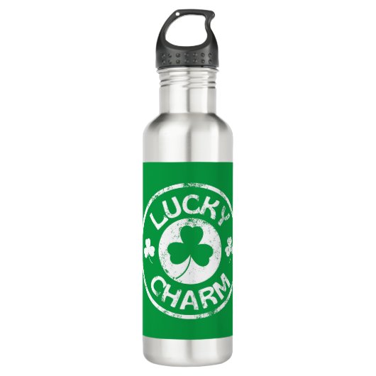 Lucky Charm  St Patrick's Day Waterfles (Voorkant)