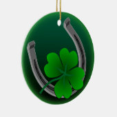 Lucky Charm St Patricks Ornament Custom Decoration (Rechts)