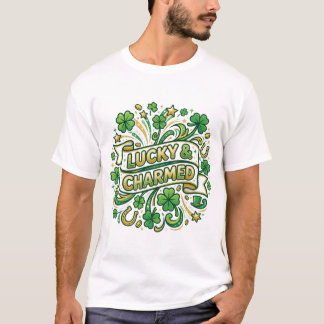 Lucky & Charmed St. Patrick's Day T-shirt