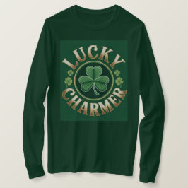 Lucky Charmer Basic T-shirt met lange mouwen