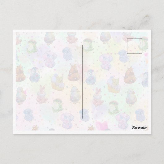 Lucky Charms Briefkaart (Achterkant)