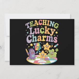 Lucky Charms onderwijzen aan leraar St. Patrick's Kaart