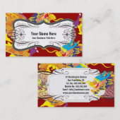 Lucky Chinese Dragon Visitekaartje (Voorkant / Achterkant)