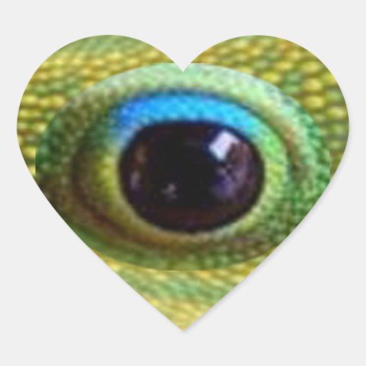 Lucky Chinese Dragon's Eye - WILL KILL EVIL Hart Sticker (Voorkant)