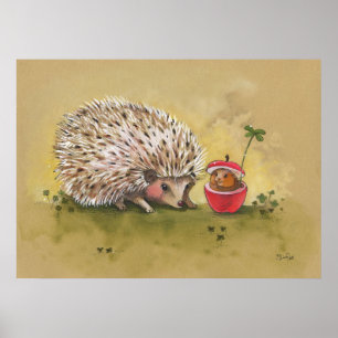 Lucky Clover Afternoon Grande affiche