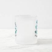 Lucky Clover Charm - May the Clover's Luck Shine Matglas Koffiemok (Center)