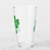 Lucky Clover Custom Monogram & Foto Glas (Links)