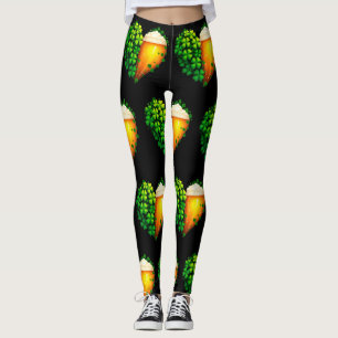 Lucky Clover Design voor St. Patrick's Day Leggings