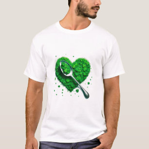 Lucky Clover 🍀 Een tijdloos symbool van geluk T-shirt