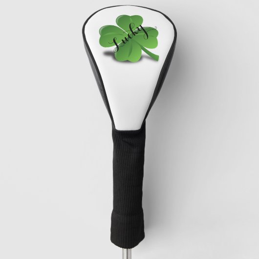 Lucky Clover Golfheadcover (Voorkant)