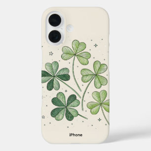 Lucky Clover iPhone 16 Coque