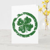 Lucky Clover Kaart (Gele Bloem)