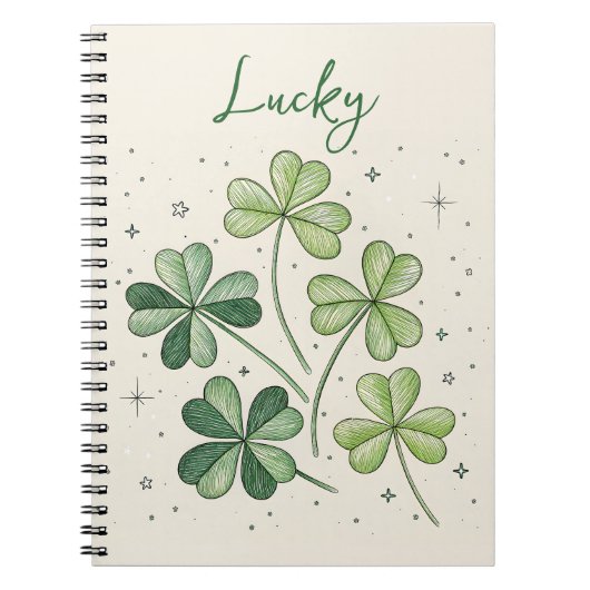 Lucky Clover Lucky Carnet (Devant)
