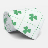 Lucky Clover Motif Cravate pour le travail ou les  (Roulé)