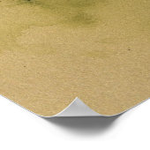 Lucky Clover-namiddag groot Poster (Hoek)