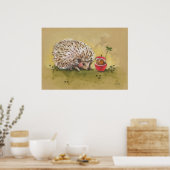 Lucky Clover-namiddag groot Poster (Keuken)