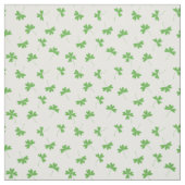 Lucky Clover op Wit Stof (Swatch)