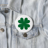 Lucky Clover Patches & Buttonnen Ronde Button 7,6 Cm (In situ)