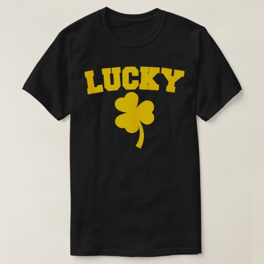 Lucky Clover Plaid  Shamrocks St Patricks D T-shirt (Design voorkant)