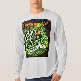 Lucky Clover St. Patrick’s Day T-shirt – Ierse Sha
