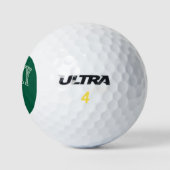  Lucky Clover St Patrick's Day Golfballen (Logo)
