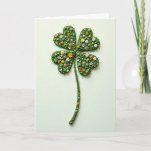 Lucky Clover Tuin Kunstkaart Kaart