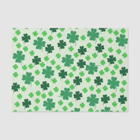 Lucky Clover-weefselpapier Tissuepapier (Voorkant)